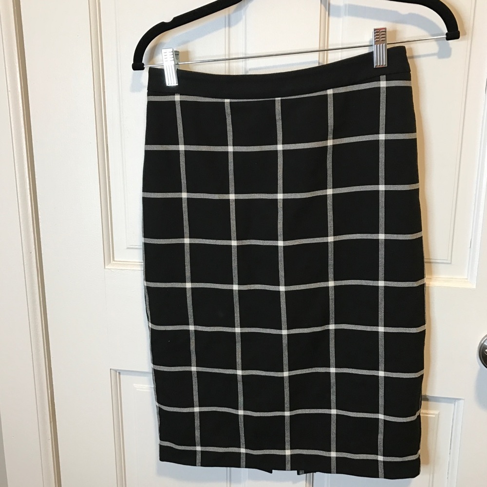 Checkered Skirt